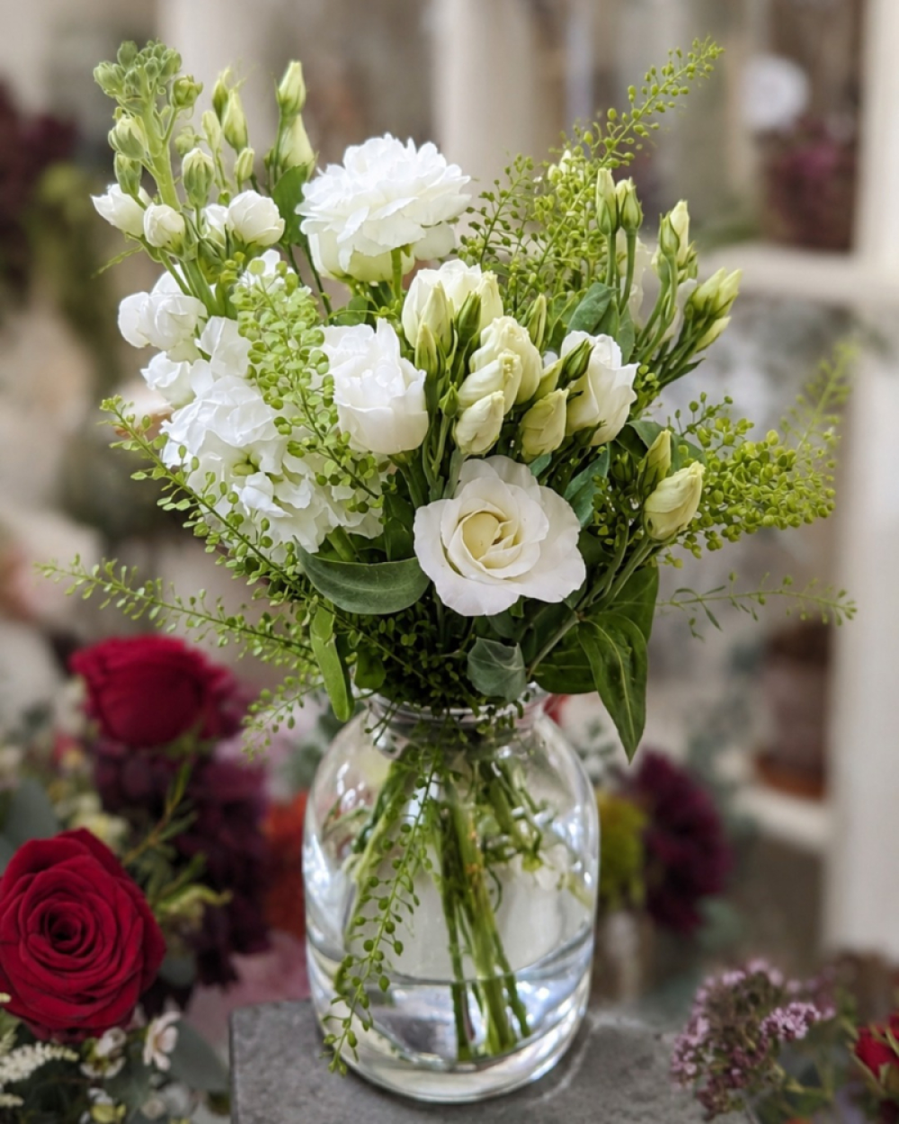 Timeless White Vase Product Image