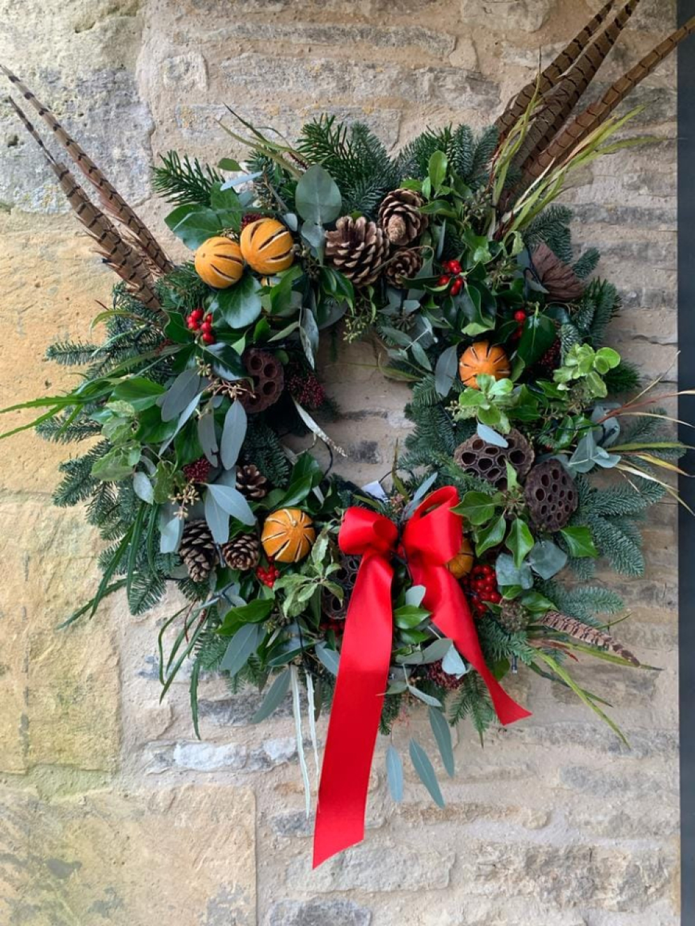 Woodland Christmas Wreath Product Image